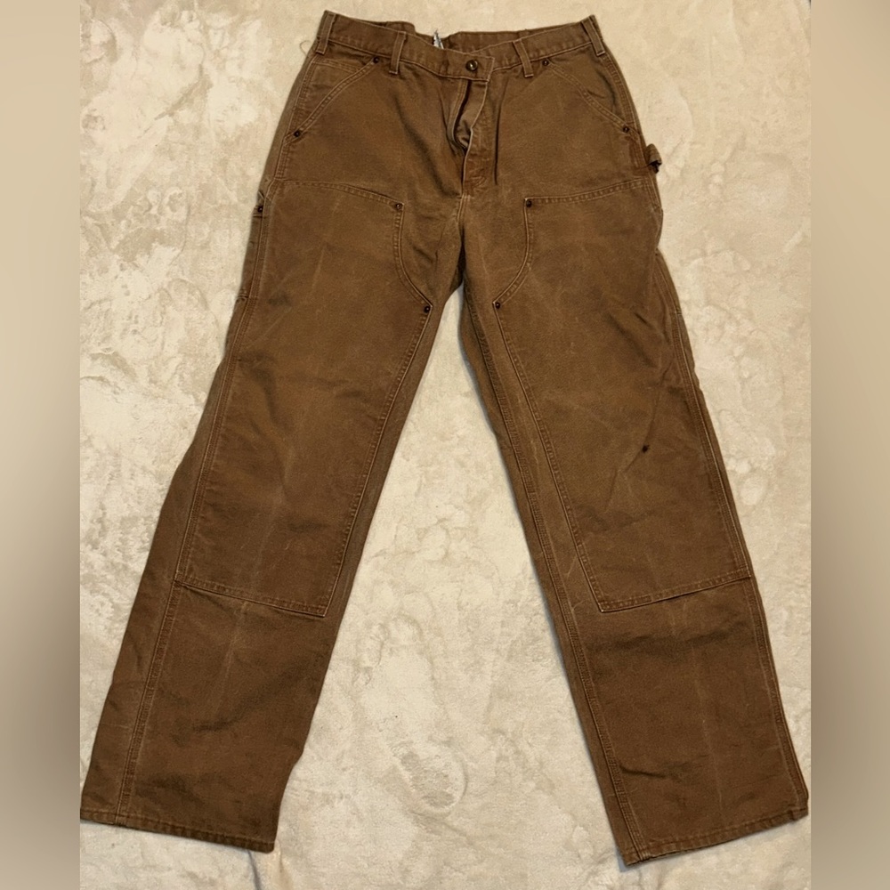 MEN'S UTILITY DOUBLE-KNEE WORK PANT - RELAXED
FIT  RUGGED FLEX® - DUCK“LIKE NEW”
